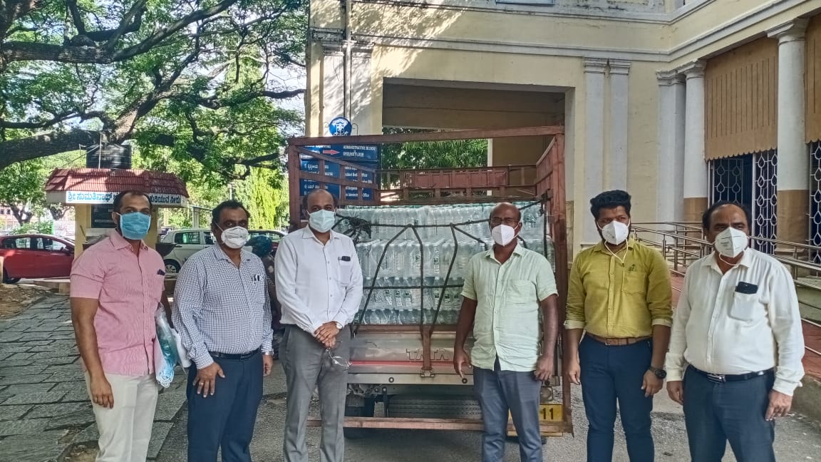 Further supplies handed over at KR Pet Government Hospital.